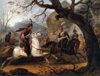 Vernet, Horace - Napoleonic battle in the Alps